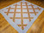 Vintage Irish Chain Quilt | Handwoven | In-Room View 3
