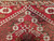 Antique Turkish Village Rug 3x3 | Anatolian Tribal | Center Field Close-Up