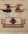 Vintage Native American Navajo Pictorial Rug with Mythical Birds Design 1654,  1' 2" x 2' 5",  3rd Quarter of the 1900s, America, The Persian Knot