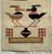 Vintage Native American Navajo Pictorial Rug with Mythical Birds Design 1654,  1' 2" x 2' 5",  3rd Quarter of the 1900s, America, The Persian Knot