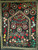 Vintage Uzbek Suzani Silk Embroidery | Handcrafted Central Asia | Full View on Floor