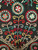 Vintage Uzbek Suzani Silk Embroidery | Handcrafted Central Asia | In-Room View