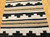 Antique Navajo Rug 1x2 | Geometric, Natural Dyes | Full View on Floor