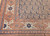 Mid 19th century Persian Afshar tribal gallery rug with allover paisley boteh pattern on navy blue field and ivory geometric border, The Persian Knot Gallery, SKU 1002