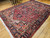 Antique Persian Heriz Rug 6x9 | Bold Medallion | In-Room View 11