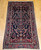Antique Indian Agra Rug 3x5 | Navy Floral Mughal | In-Room View 6