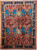 Antique Persian Mahal Sultanabad Rug | Allover Floral