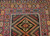 Vintage Baluch 3x4 | Handwoven Antique Textile | Top Section Detail