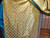 Vintage Indian Brocade Silk Sari | Classic Paisley | Lower Section Detail