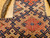 Antique Persian Salt Bag | Tribal Woven Textile | Center Section Detail