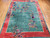 Antique Chinese Art Deco Carpet 6x9 | Pastel Floral | In-Room View 2