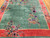 Antique Chinese Art Deco Carpet 6x9 | Pastel Floral | In-Room View