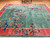 Vintage Chinese Art Deco Room Size Rug in Floral Pattern in Green, blue, Pink, Lavender, The Persian Knot, SKU 1716