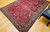 Vintage Persian Kerman Lavar in "Tree of Life" pattern with floral design set in an ivory color field from the first half of the 20th century.  There are several beautiful designs that are incorporated in this rug including a row of cypress trees on the l