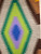 Antique Navajo Rug 1x3 | Geometric, Natural Dyes | Lower Section Detail