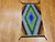 Antique Navajo Rug 1x3 | Geometric, Natural Dyes | In-Room View 6