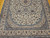 Antique Persian Nain Habibian Rug 6x9 | Silk Highlights | Lower Section Detail