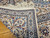 Extremely Fine Weave Persian Nain Habibian in Floral Pattern with Silk Highlights in Ivory, Baby Blue, Caramel, Navy Blue, The Persian Knot, SKU 1243