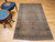 Antique Persian Senneh Rug 4x6 | 19th Century Chocolate Blue | In-Room View 5