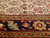 19th Century Persian Bidjar Runner in Allover Paisley Pattern in Ivory, Navy,  @thepersianknot, SKU 1410
