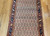 19th Century Persian Bidjar Runner in Allover Paisley Pattern in Ivory, Navy,  @thepersianknot, SKU 1410