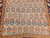 19th Century Persian Bidjar Runner in Allover Paisley Pattern in Ivory, Navy,  @thepersianknot, SKU 1410