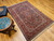 Antique Persian Kashan Rug | Floral Medallion | In-Room View 8
