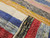 Vintage American Rag Rug 3x7 | Earth Tone Modern | Center Field Close-Up