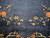 Antique Chinese Art Deco Rug 12x20 | Pagoda River | Center Field Close-Up