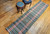 Vintage American Rag Runner 2x43 | Green Pink Stripe | In-Room View 6