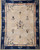 Antique Chinese Peking Rug 9x11 | Flower Vase