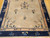 Antique Chinese Peking Rug 9x11 | Flower Vase | Lower Section Detail