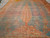Antique Oushak Rug 7x9 | Tree of Life Saffron | In-Room View
