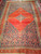 Antique Persian Malayer Rug 6x9 | Tribal Village Weave | Full View on Floor