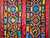 Vintage Uzbek Silk Quilt in Red, Turquoise, Ivory, Black, Green, Yellow,  @thepersianknot  , SKU 1671