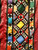 Vintage Uzbek Silk Quilt in Red, Turquoise, Ivory, Black, Green, Yellow,  @thepersianknot  , SKU 1671
