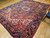 Antique Persian Heriz Karajeh Rug 6x9 | Geometric | In-Room View
