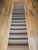 Vintage American Rag Runner 3x12 | Tan Green Pink | Center Section Detail
