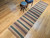 Vintage American Rag Runner 3x12 | Tan Green Pink | In-Room View 6
