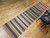 Vintage American Rag Runner 3x12 | Tan Green Pink