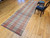 Vintage American Rag Runner 3x13 | Tan Red Stripe | In-Room View
