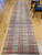 Vintage American Rag Runner 3x13 | Tan Red Stripe | In-Room View 5