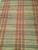 Vintage American Rag Runner 3x13 | Tan Red Stripe | Center Field Close-Up