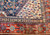 Antique Persian Qashqai Tribal Rug 5x10 | Geometric | Center Field Close-Up