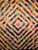 Antique American Silk Quilt | Early 20th Century Folk Art | Center Section Detail