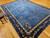 Antique Chinese Art Deco Carpet 12x14 | Pastel Floral | In-Room View 3