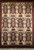 Vintage South American Pictorial Rug in Deity Forms Pattern in Ivory, Brown, Purple, and Pink Colors 1651, 3' 9" x 5' 2″, 2nd Quarter of the 1900s