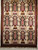 Vintage South American Textile Rug | Folk Art | Full View on Floor