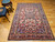 Vintage Persian Malayer Area Rug in Floral Pattern in Red, Pink, Blue, Ivory,  @thepersianknot  , SKU 1248