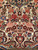 Vintage Persian Malayer Area Rug in Floral Pattern in Red, Pink, Blue, Ivory,  @thepersianknot  , SKU 1248